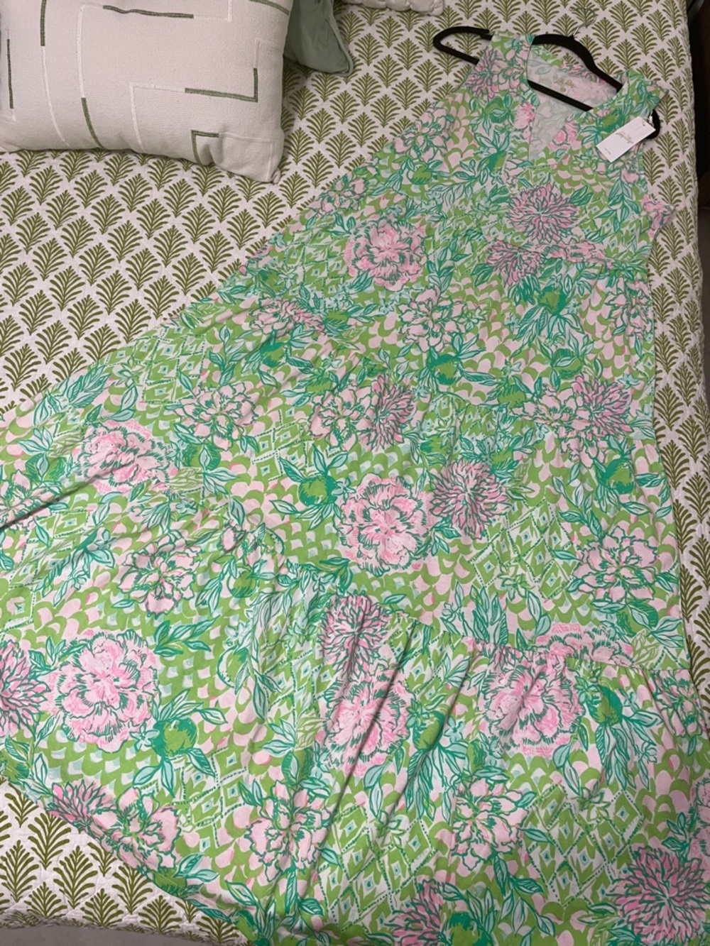 Brand New with tags!!! Lilly Pulitzer Floral Print Sydnee maxi dress